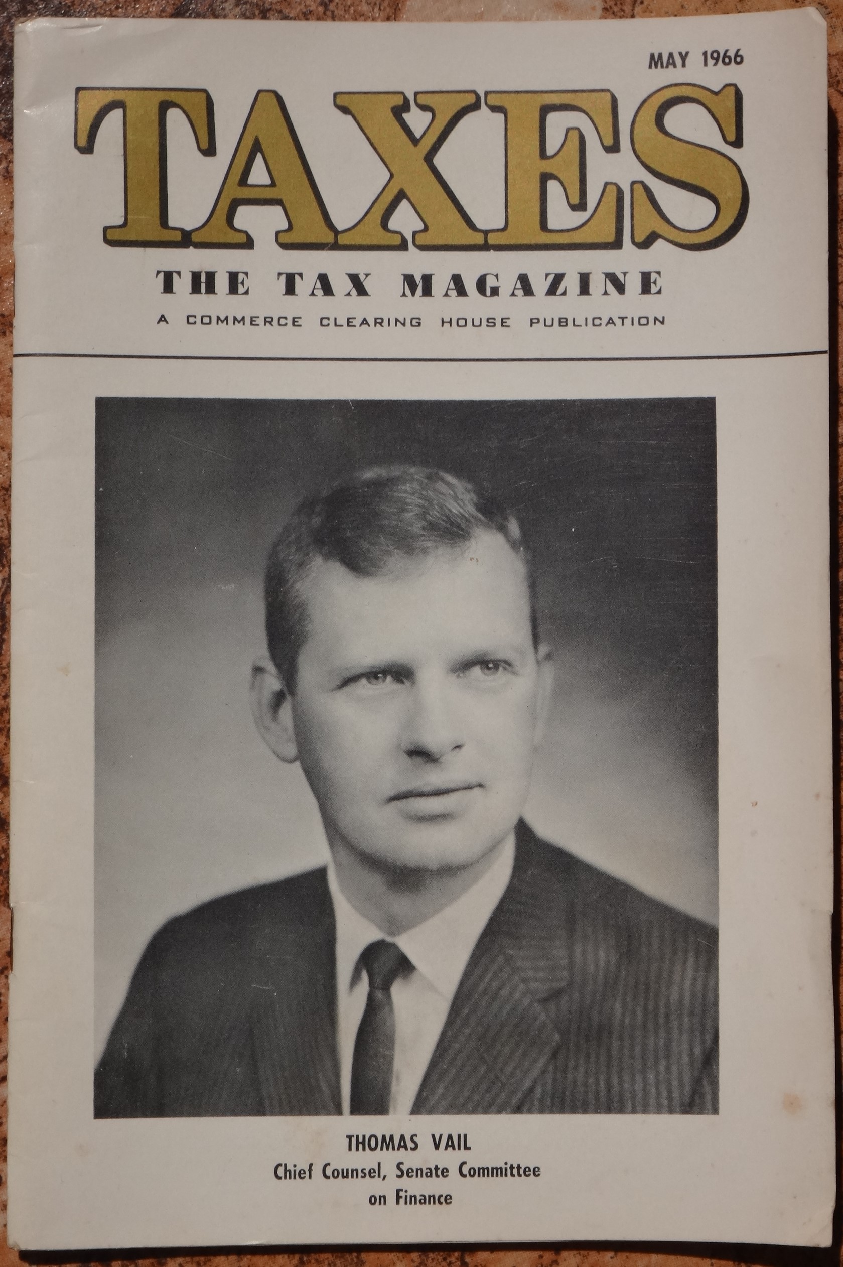 Taxes Magazine cover